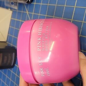 Pink Sky Cool Pink Hibiscus Whipped Body Butter 450g New in Jar